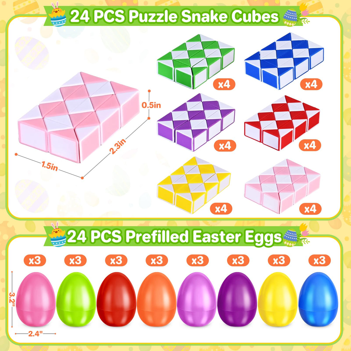 SpringFlower mini twist snake toys unfolded into shapes for hands-on play.