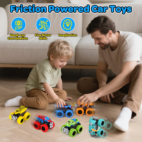 SpringFlower turquoise rear view supports group play and stunts.