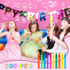 SpringFlower outdoor gift bubble wands brighten picnics and carnival prizes.