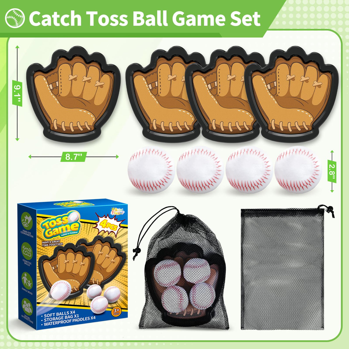 SpringFlower bundle boosts hand eye coordination during friendly play