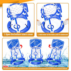 Easy assembly guide for SpringFlower pool basketball hoop