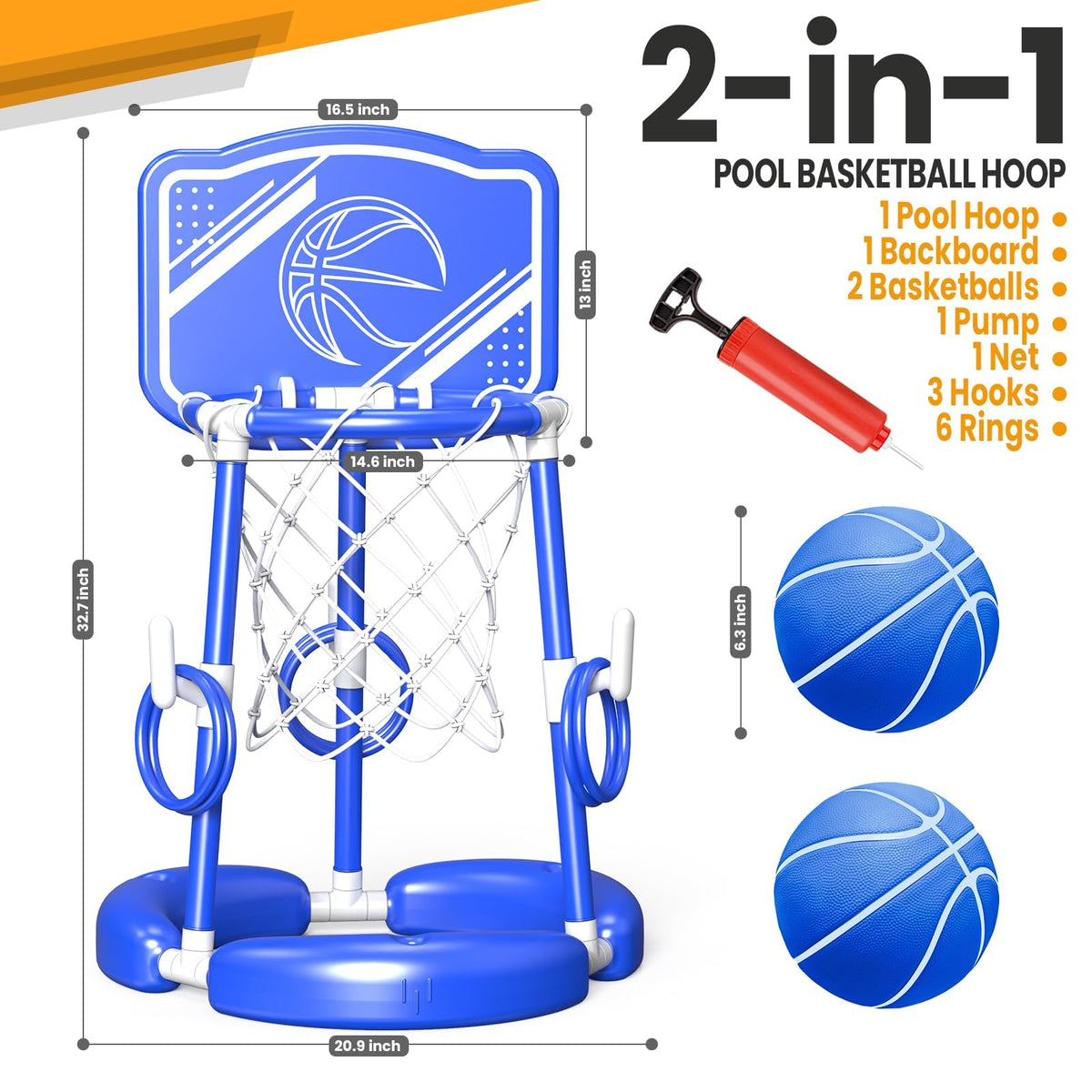 Stable water-filled base supports SpringFlower hoop during play