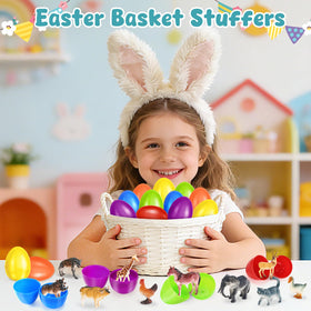 SpringFlower PVC eggs with smooth edges ensuring safe, durable Easter fillers.