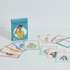 Springtime Education ASL flash cards emotions pack shows feeling signs with expressive visuals