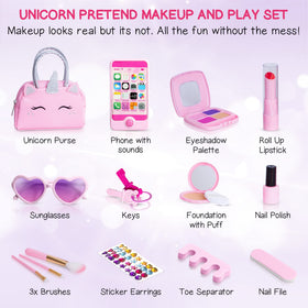 Sprinkles Toyz eyeshadow palette that resembles real makeup for safe dressing-up.