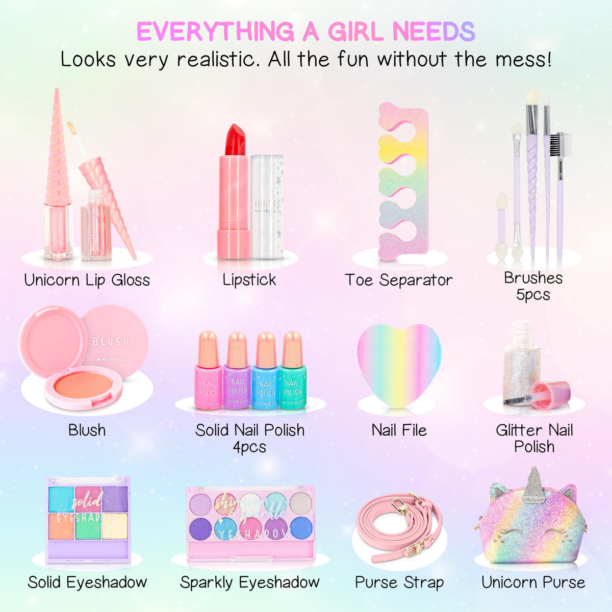 Sprinkles Toyz Talc-Free makeup for kids keeps play gentle and worry-free