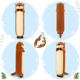Sprinqdawin easy-care otter plush cleans easily and dries.