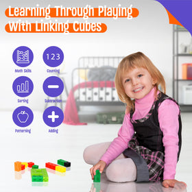 SpriteGru premium safe plastic blocks ensure durable smooth play for small hands