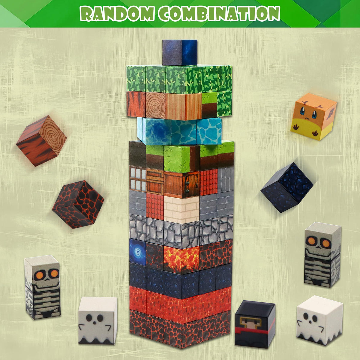 SPRSHY creative scenes come to life with colorful blocks