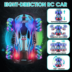 SPRSHY RC car delivers 360-degree rotation for dramatic stunts