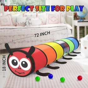 SPXKD breathable mesh tunnel design provides airflow during active play.