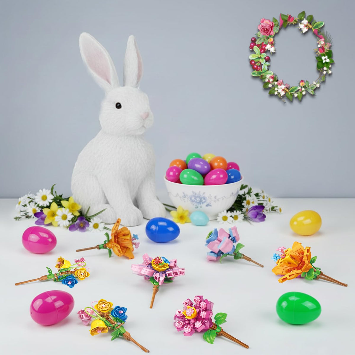 spxkd prefilled eggs suit boys and girls Easter celebrations