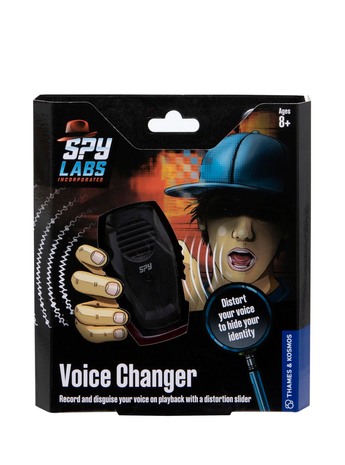 Spy Labs Inc voice changer device with clear distortion for investigative role-play.