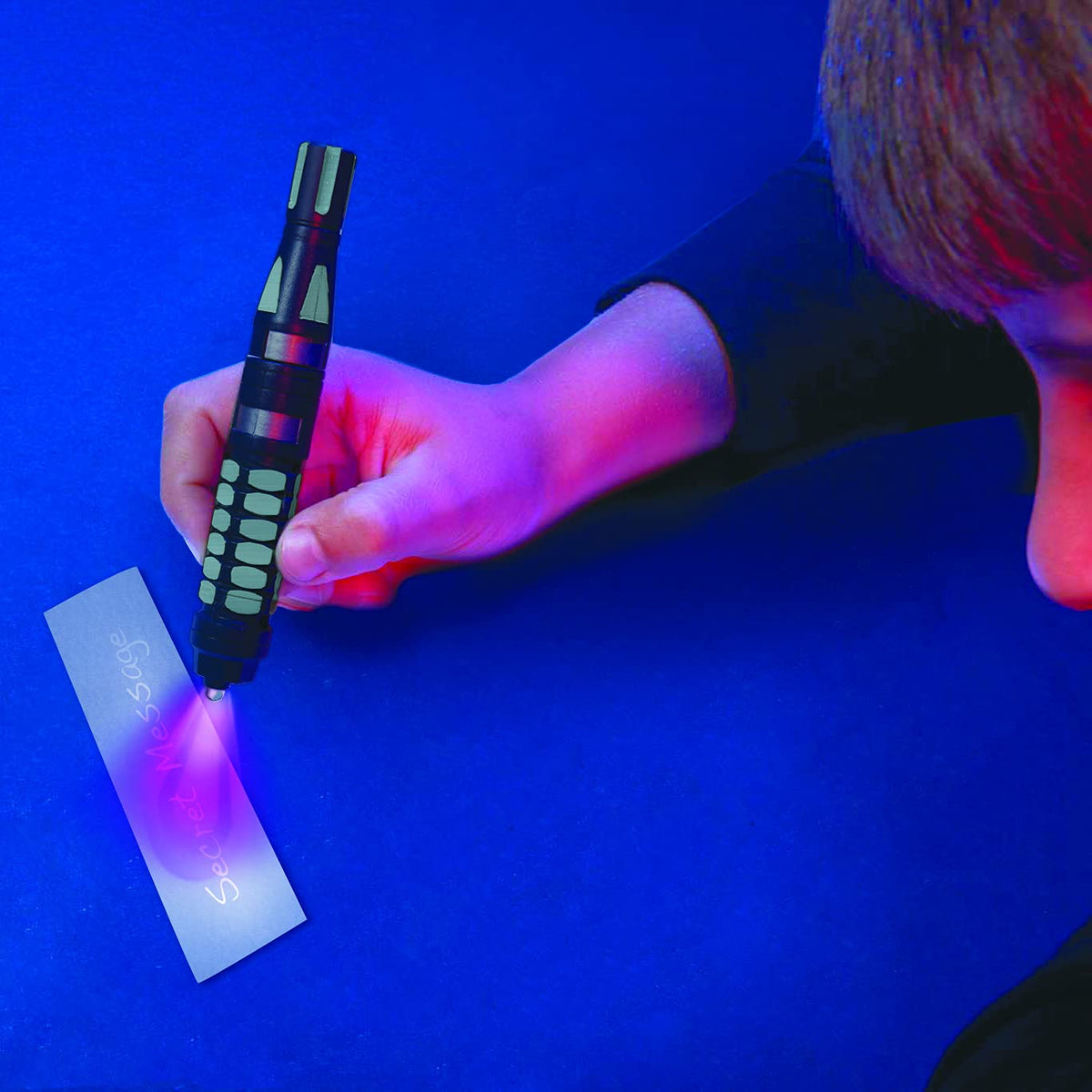 SpyX Micro Motion Alarm adds alert cues during action-packed spy missions.