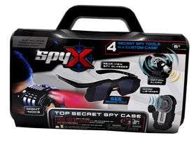 SpyX Top Secret Spy Case engaging spy play for kids ages 6-12