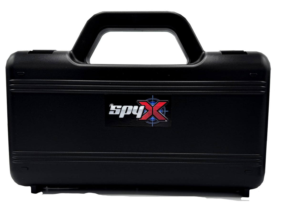 SpyX Top Secret Spy Case rearview spy glasses to monitor behind you in action