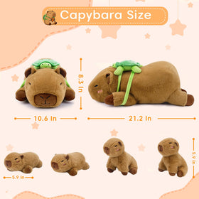 SQEQE capybara baby 4 finishes the family set for storytelling