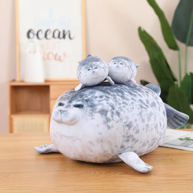 SQEQE chubby seal pillow baby-seal-2 ready for imaginative adventures.