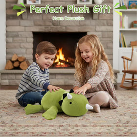 SQEQE dinosaur plush 35cm soft pillow ideal for nap time