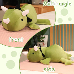 SQEQE dinosaur plush features friendly eyes for playful imagination