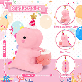 SQEQE dinosaur plush gift idea for birthdays and anniversaries.