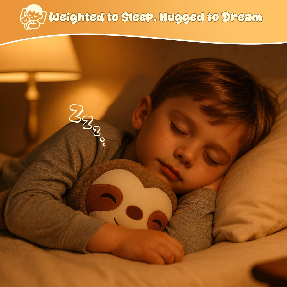 SQEQE snuggle desk companion sloth ideal for midday breaks and focus.
