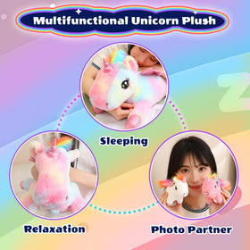 SQEQE Unicorn travel-friendly size easy to carry on trips and on the go play