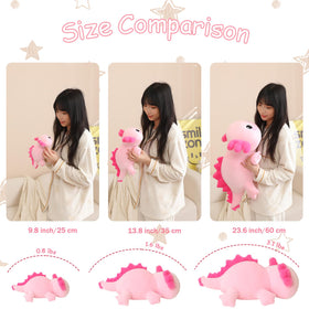 SQEQE 9.8 inch axolotl plush suited for small space snuggles