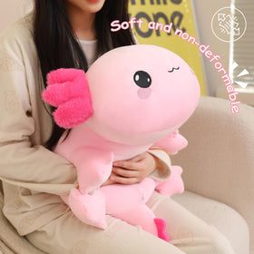 SQEQE axolotl plush gift packaging ready for birthdays