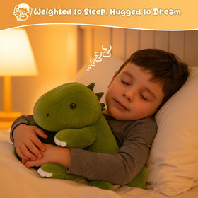 SQEQE weighted dinosaur plush in car for road trip giggles