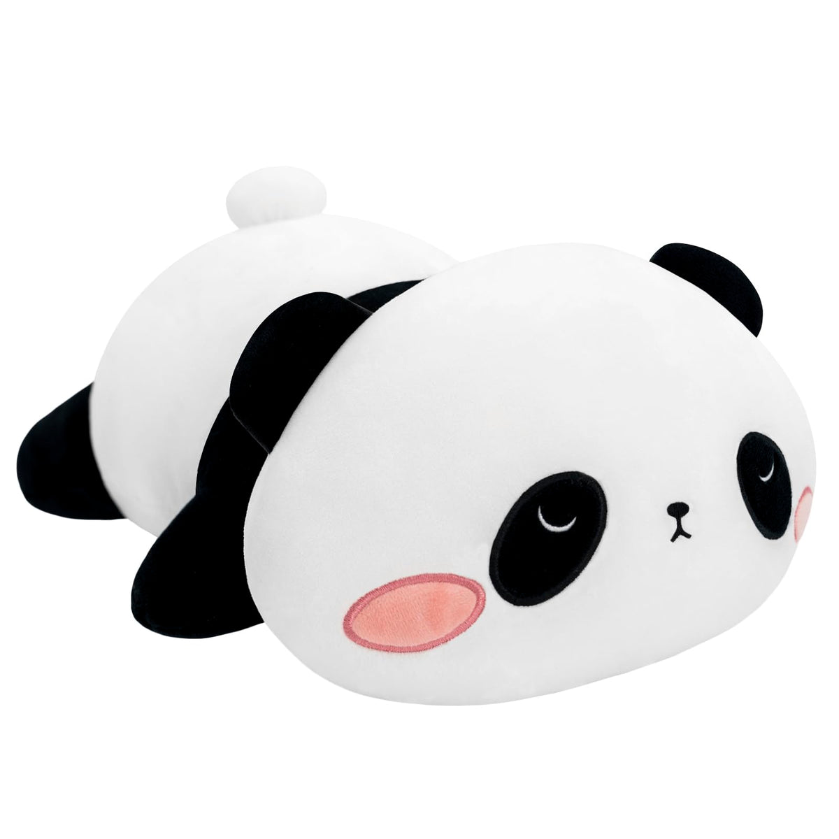 SQEQE weighted panda plush fabric detail for a soft, cuddle-friendly touch.