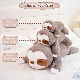 SQEQE weighted sloth beads base highlights comforting weight for relaxation.