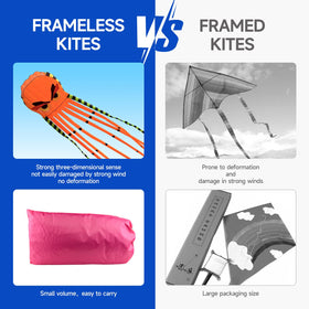 SQLWYLAT family-friendly kite ideal for beach or park gatherings.