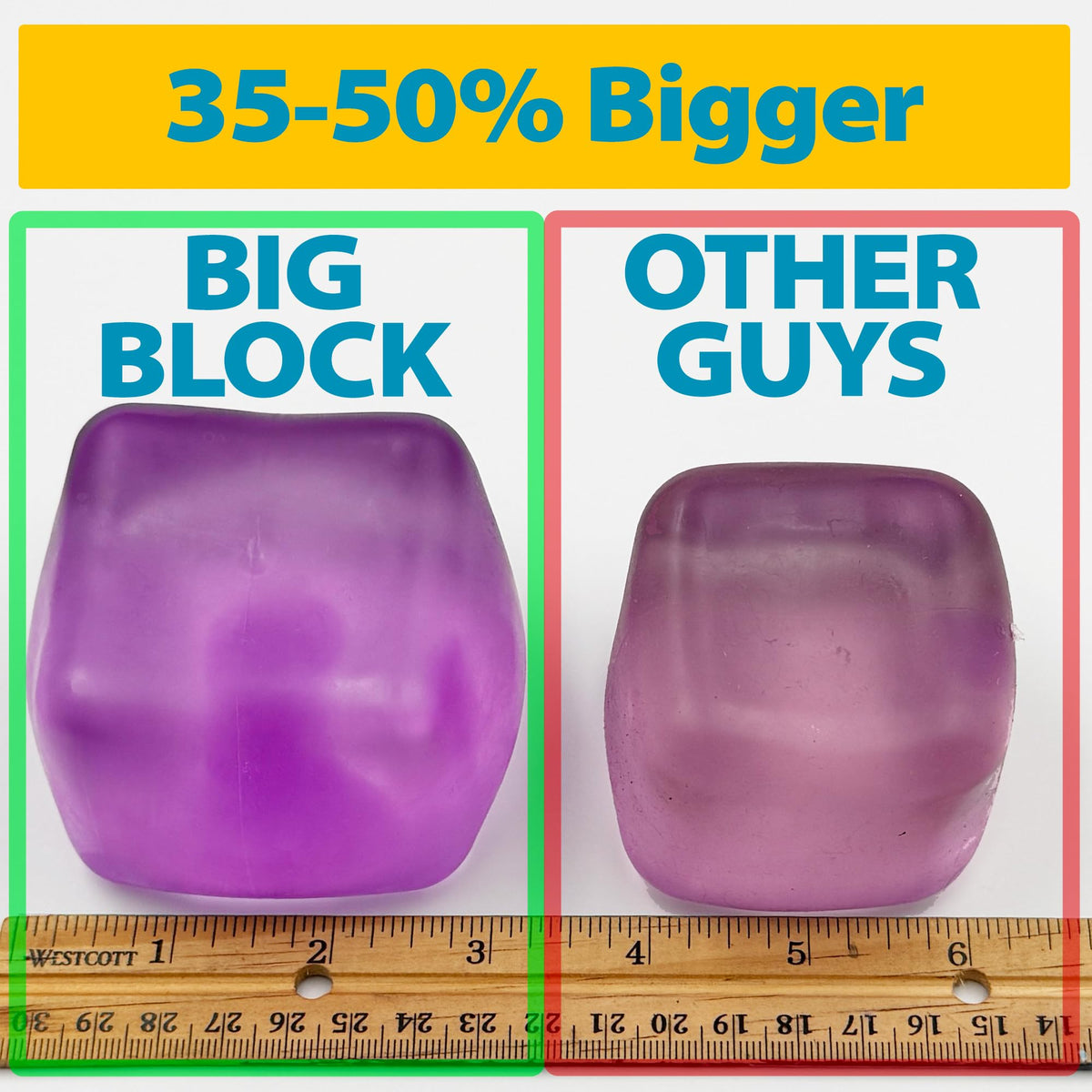 Squeez'M cube on a desk for quick focus breaks