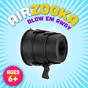Squirrel Products AirZooka pop-up sight enables precise aim during play.