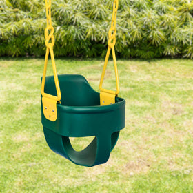 Squirrel Products swing green playset ready installation on existing frame