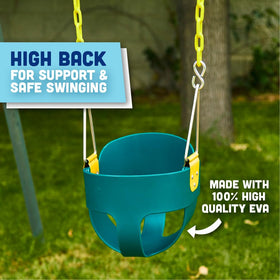 Squirrel Products pinch-free design with covered brackets supports gentle mounting.