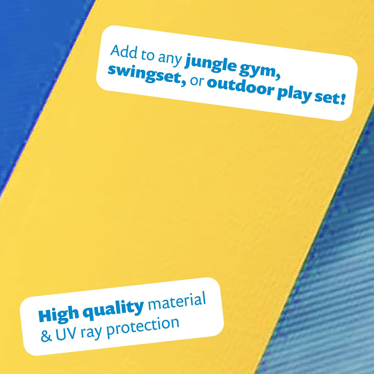Squirrel Products canopy with UV protective coating for lasting outdoor shade