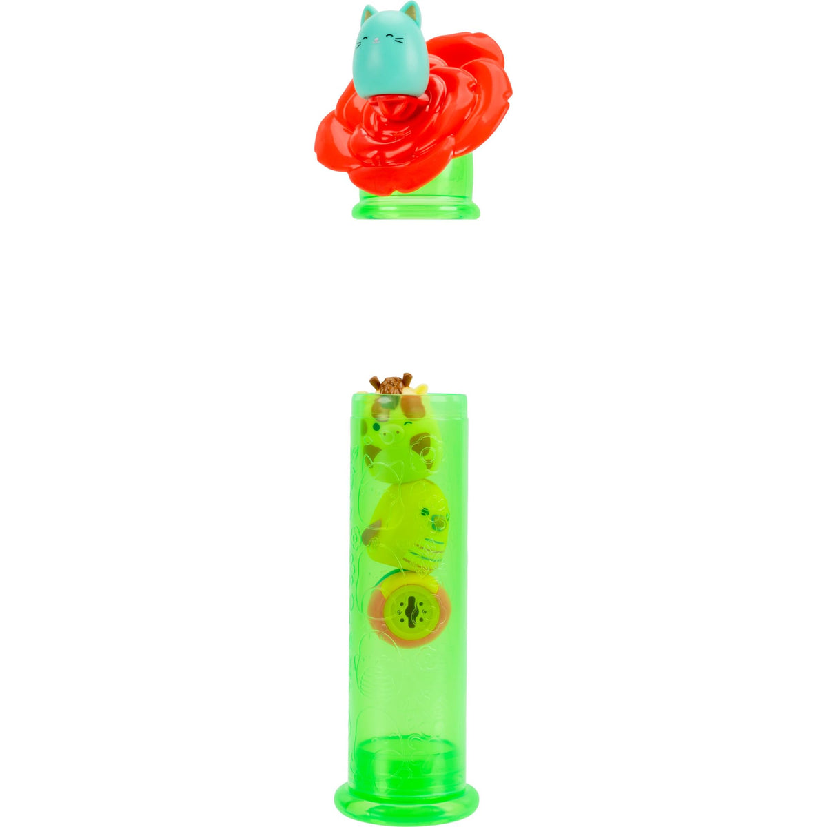 Squish-a-longs Best Buds lavender design floral case adds portable storage for Mini-Squish