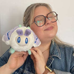 Squishable Garden Collection Lilac Luna Moth bean-based cuddle buddy