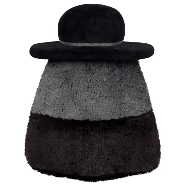 Squishable Mini Plague Doctor face detail highlighting character and charm