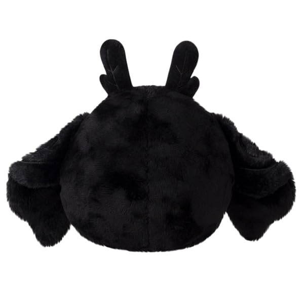 Squishable Snugglemi Snackers Baby Mothman on a sturdy bean-weighted base
