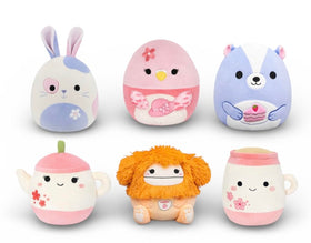 Squishmallows Bigfoot 5-inch Easter Squad plush, ideal for Easter baskets and cuddles.