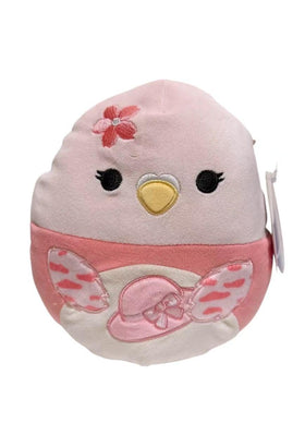 Squishmallows spring flower character 5-inch plush, brightening playtime and decor.