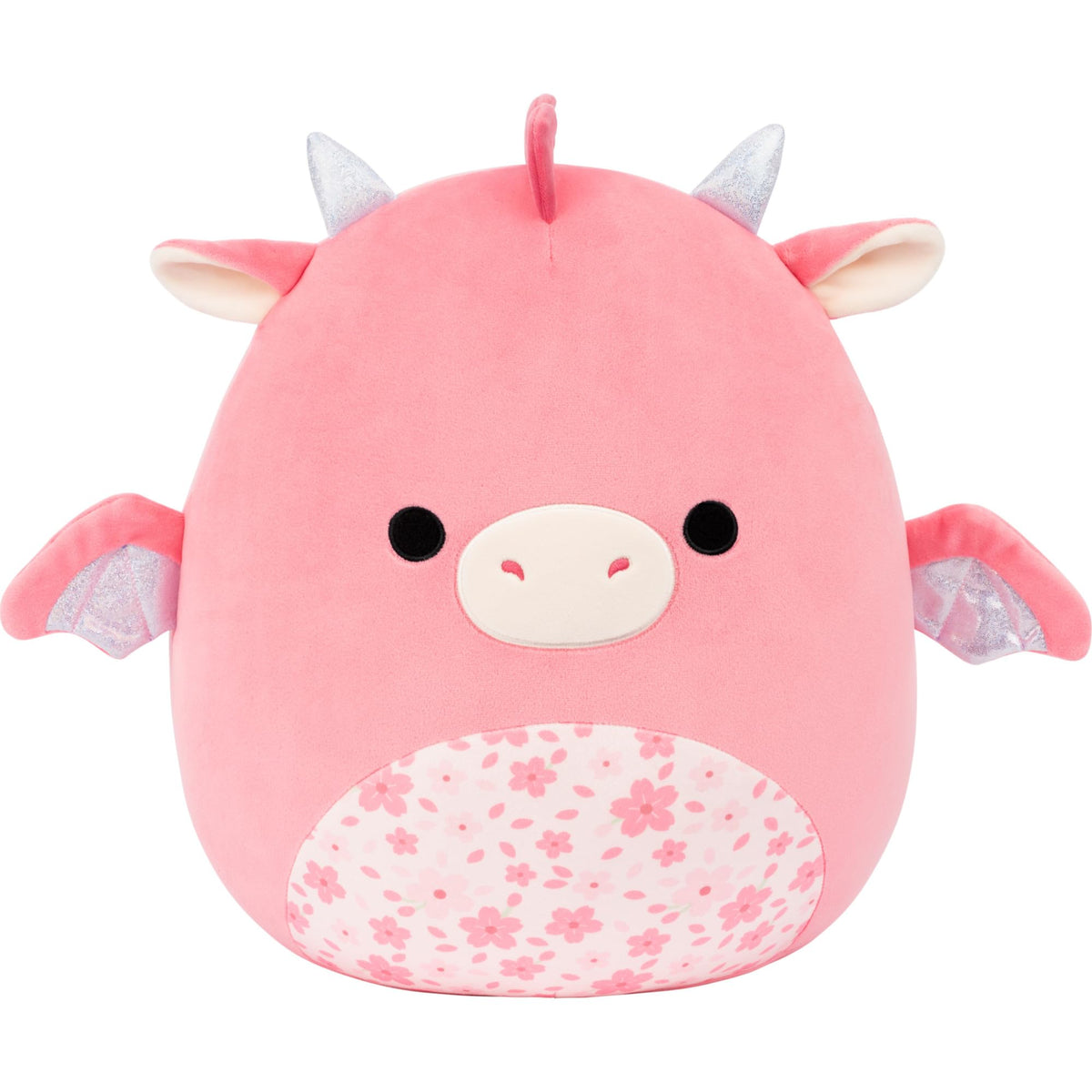 Squishmallows Aegi pink dragon with Sakura belly ready for warm hugs