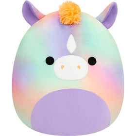 Squishmallows Ares rainbow horse 20in with vibrant coat for cozy cuddles