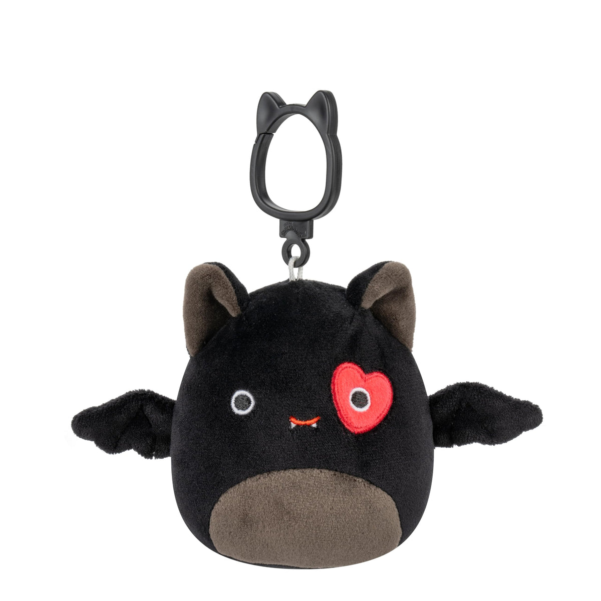 Squishmallows clip Patty-the-Bigfoot cheerful companion for backpacks.