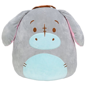 Squishmallows Disney Eeyore 14-inch plush, ultra-soft and cuddly for travel and nap time.