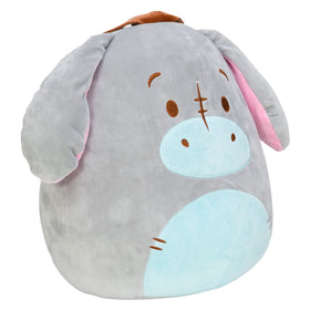 Squishmallows Eeyore ears close-up showing detailed, classic design for collectors.