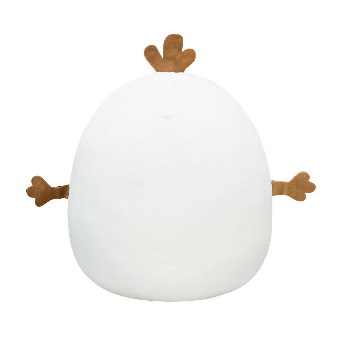 Squishmallows Disney Olaf plush close-up fur detailing and stitching